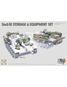 StuG III STORAGE & EQUIPMENT SET, 1/35 - Takom TAK8018