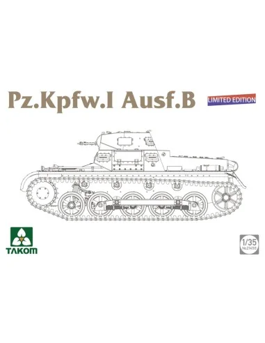 Pz.Kpfw.I Ausf. B, 1/35 - Takom TAK2145B