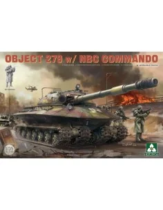 OBJECT 279 w/NBC COMMANDO, 1/35 - Takom TAK2188