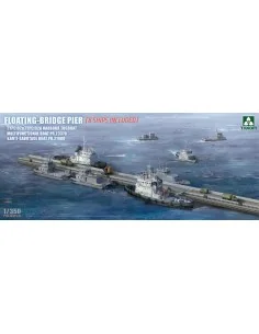 Floating-Bridge Pier (8 Ships Included), 1/350 - Takom TAK6015