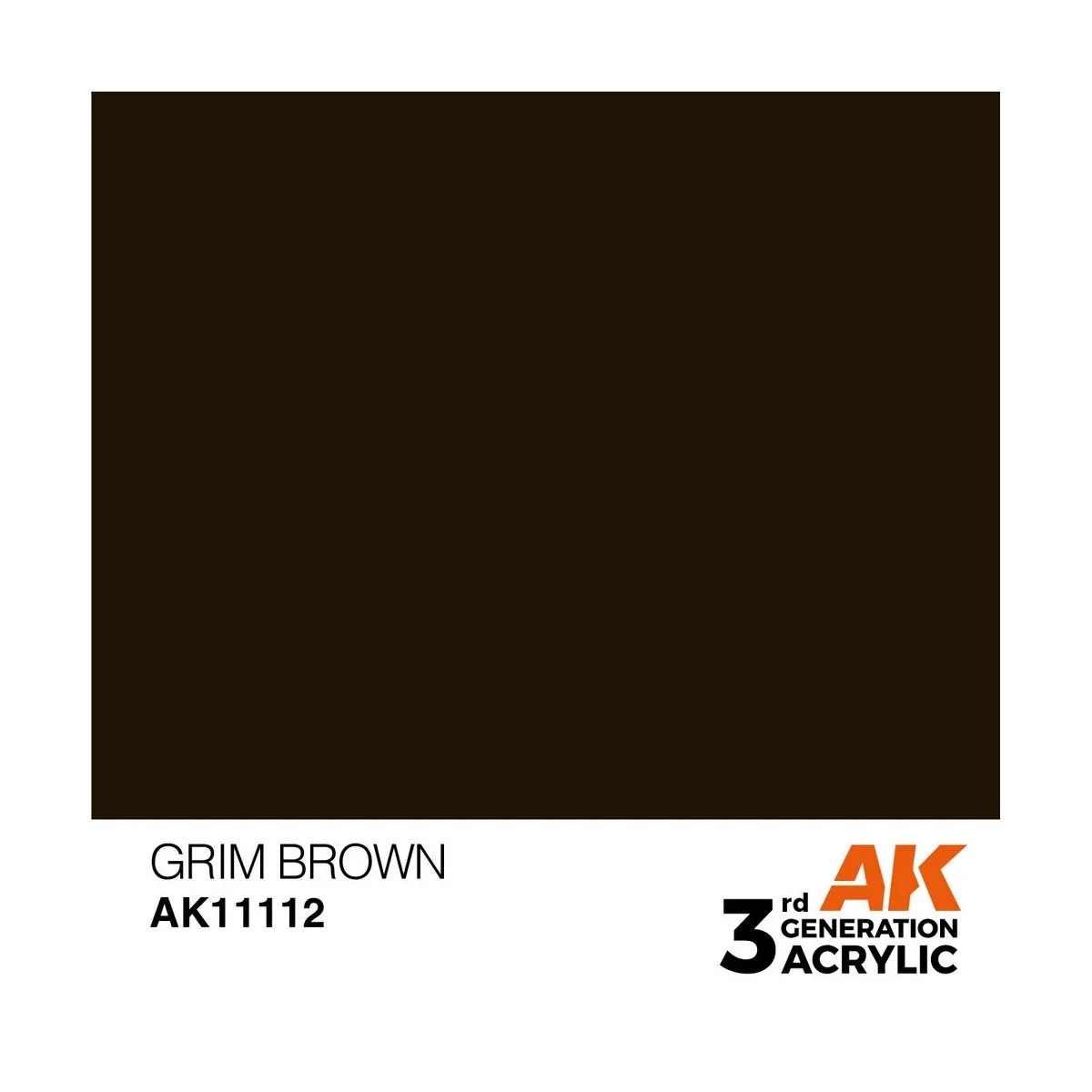Grim Brown 17ml - AK Interactive AK11112