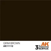 Grim Brown 17ml - AK Interactive AK11112