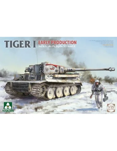 TIGER I EARLY-PRODUCTION Sd.Kfz.181 Pz.Kpfw.VI Ausf.E, 1/35 - Takom...