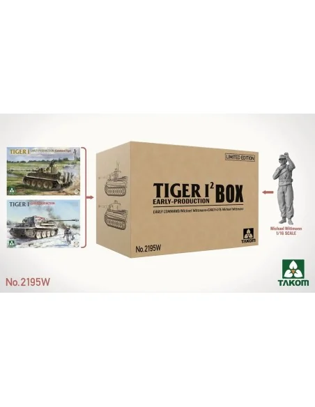 [NO_DESC] TIGER I EARLY-PRODUCTION² BOX, 1/35 - Takom TAK2195W
