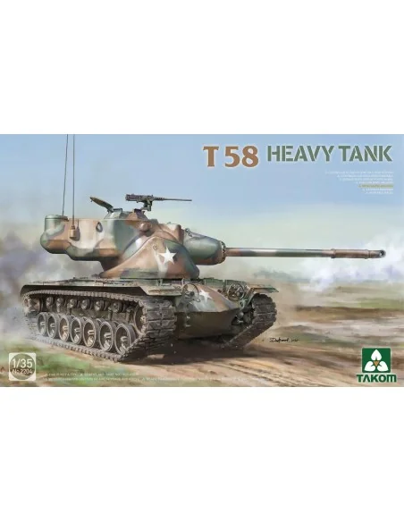 T58 Heavy Tank, 1/35 - Takom TAK2204