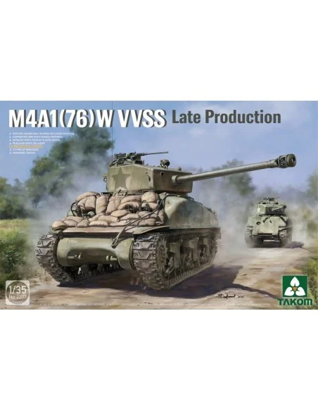 M4A1(76w) VVSS Late Production, 1/35 - Takom TAK2207