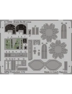 [NO_DESC] Breda Ba.88 Lince for MPM 72538, 1/72 - MPM 100-K72002
