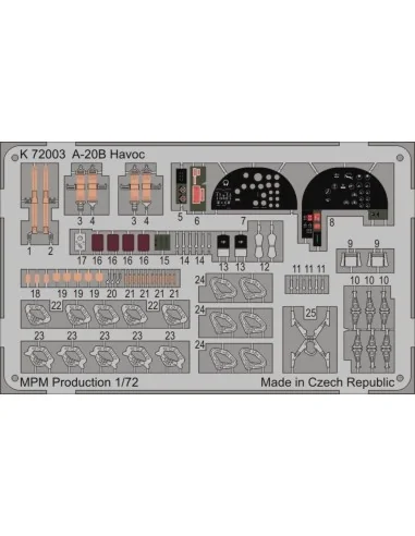 A-20B Havoc for MPM 72557, 1/72 - MPM 100-K72003