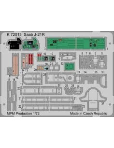 SAAB J/A-21R, 1/72 - MPM 100-K72013