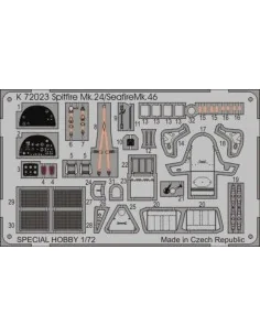 [NO_DESC] Spitfire Mk.24/Seafire Mk.46, 1/72 - MPM 100-K72023