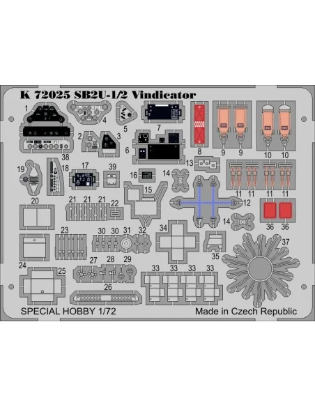 SB2U-1/2 Vindicator, 1/72 - MPM 100-K72025