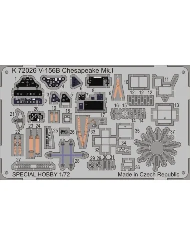 V-156B Chesapeake Mk.I, 1/72 - MPM 100-K72026