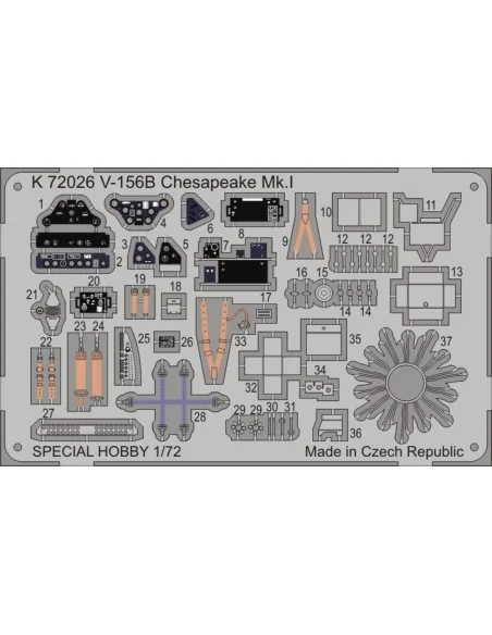 V-156B Chesapeake Mk.I, 1/72 - MPM 100-K72026