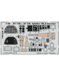 Spitfire Mk.I interior S.A. 1/48 for Airfix, 1/48 - Eduard Accessor...