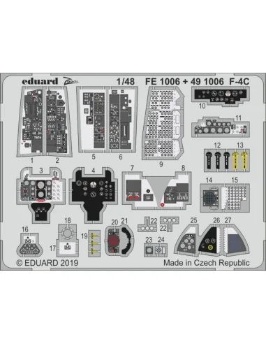 F-4C for Academy, 1/48 - Eduard Accessories FE1006
