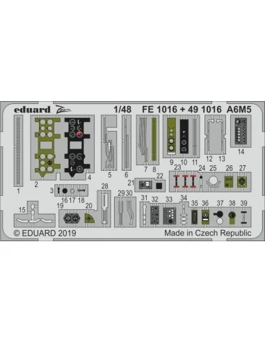 A6M5 for Tamiya, 1/48 - Eduard Accessories FE1016
