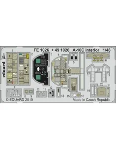 A-10C for Italeri, 1/48 - Eduard Accessories FE1026