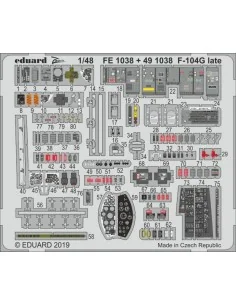 [NO_DESC] F-104G late for Kinetic, 1/48 - Eduard Accessories FE1038