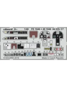 IAI Kfir C7 for AMK, 1/48 - Eduard Accessories FE1046