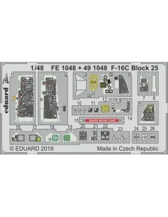 [NO_DESC] F-16C Block 25 for Tamiya, 1/48 - Eduard Accessories FE1048