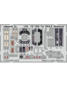 Fw 190A-8 Weekend for Eduard, 1/48 - Eduard Accessories FE1059