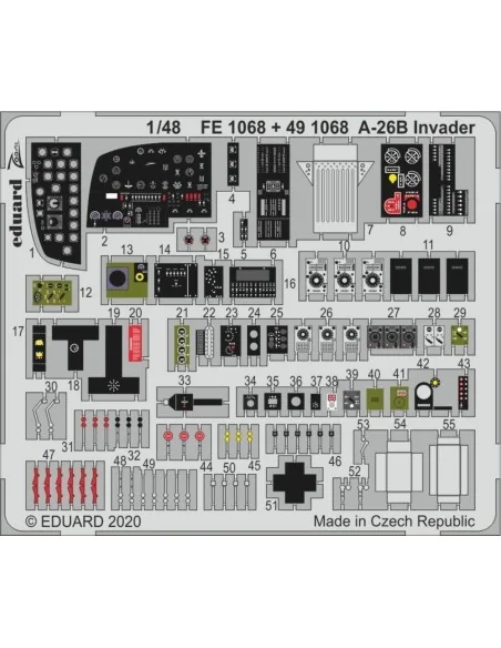 A-26B Invader for ICM, 1/48 - Eduard Accessories FE1068
