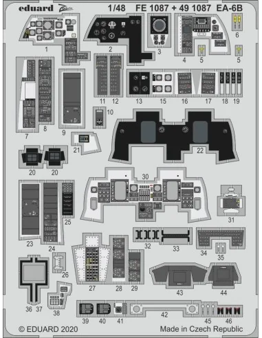 EA-6B for Kinetic, 1/48 - Eduard Accessories FE1087