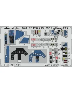 Lightning F.2A for Airfix, 1/48 - Eduard Accessories FE1092