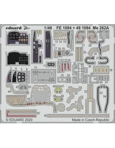 [NO_DESC] Me 262A for Hobby Boss, 1/48 - Eduard Accessories FE1094