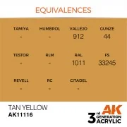 Tan Yellow 17ml - AK Interactive AK11116