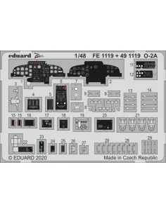 O-2A for ICM, 1/48 - Eduard Accessories FE1119