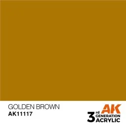 Golden Brown 17ml - AK Interactive AK11117