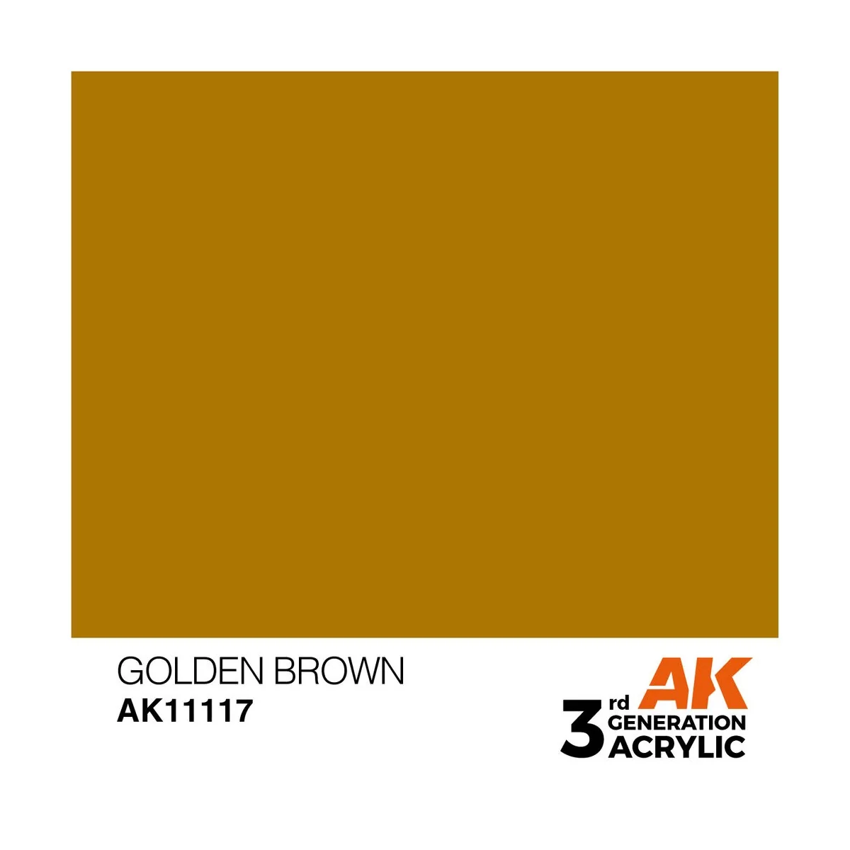 Golden Brown 17ml - AK Interactive AK11117 Golden Brown 17ml - AK Interactive AK11117