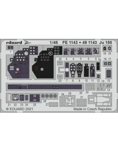 [NO_DESC] Ju 188 1/48 for REVELL, 1/48 - Eduard Accessories FE1143