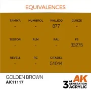 Golden Brown 17ml - AK Interactive AK11117 Golden Brown 17ml - AK Interactive AK11117