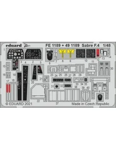 [NO_DESC] Sabre F.4 1/48 for AIRFIX, 1/48 - Eduard Accessories FE1189