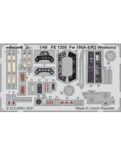 Fw 190A-8/R2 Weekend 1/48 for EDUARD, 1/48 - Eduard Accessories FE1200