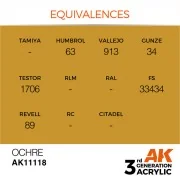 Ocher 17ml - AK Interactive AK11118 Ocher 17ml - AK Interactive AK11118