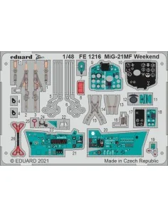 MiG-21MF Weekend 1/48 for EDUARD, 1/48 - Eduard Accessories FE1216