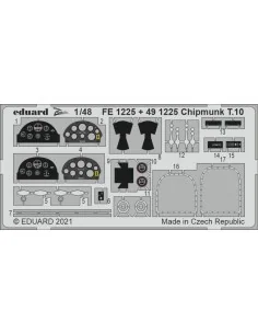 Chipmunk T.10 for AIRFIX, 1/48 - Eduard Accessories FE1225