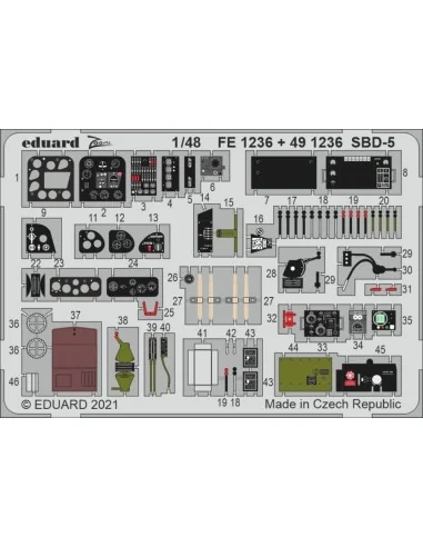 SBD-5, for REVELL, 1/48 - Eduard Accessories FE1236
