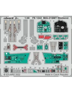 MiG-21SMT Weekend for EDUARD, 1/48 - Eduard Accessories FE1242