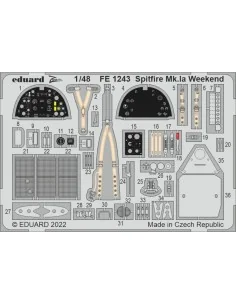 Spitfire Mk.Ia Weekend for EDUARD, 1/48 - Eduard Accessories FE1243