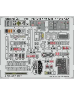 F-104S ASA for KINETIC, 1/48 - Eduard Accessories FE1245