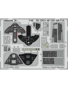 [NO_DESC] SR-71A for REVELL, 1/48 - Eduard Accessories FE1251
