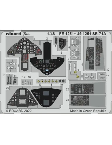 SR-71A for REVELL, 1/48 - Eduard Accessories FE1251