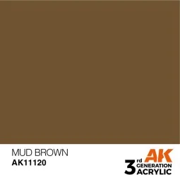 Mud Brown 17ml - AK Interactive AK11120