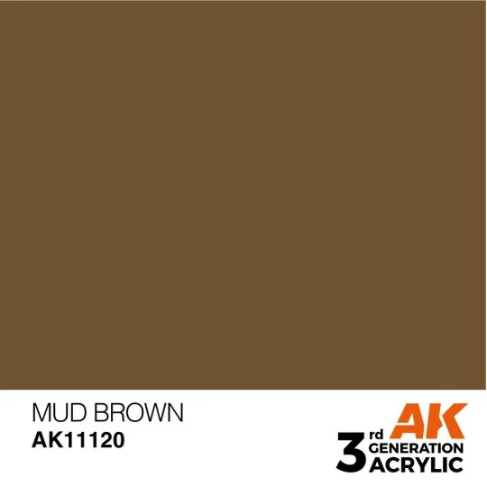 Mud Brown 17ml - AK Interactive AK11120