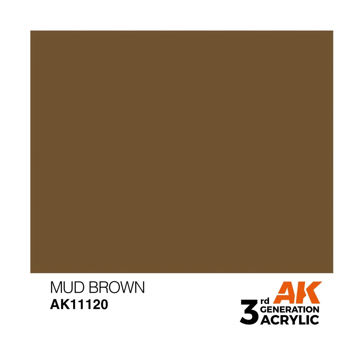 Mud Brown 17ml - AK Interactive AK11120 Mud Brown 17ml - AK Interactive AK11120