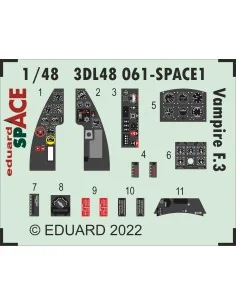 Z-526 seatbelts STEEL for EDUARD, 1/48 - Eduard Accessories FE1256
